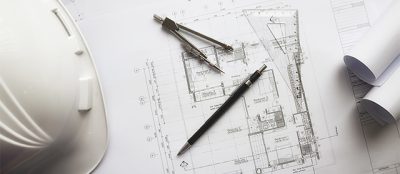 Técnicas de uso do compasso para desenhos e projetos de arquitetura